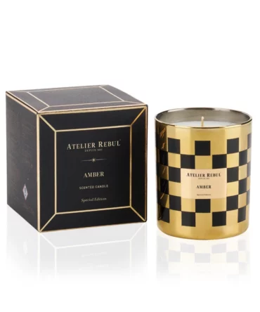 ATELIER REBUL - AMBER LIMITED EDITION SCENTED CANDLE - 210gr